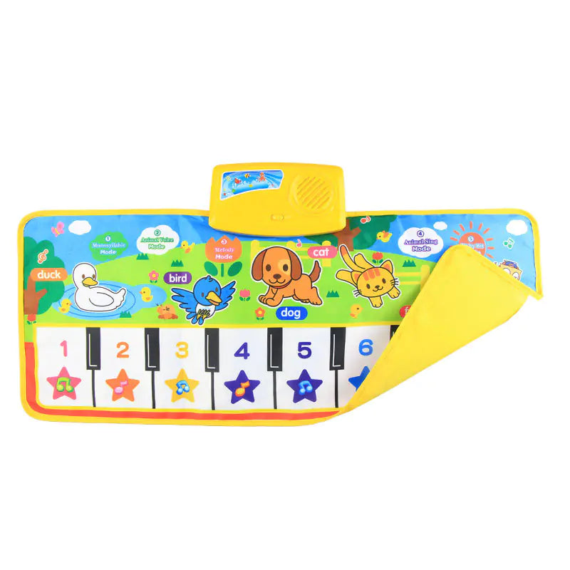 Musical Animal Playmat for Toddlers