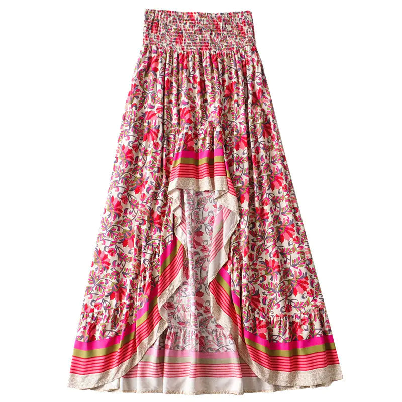 Chic Floral Beach Skirt for Women