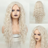 Glamorous Long Blonde Gradient Wig