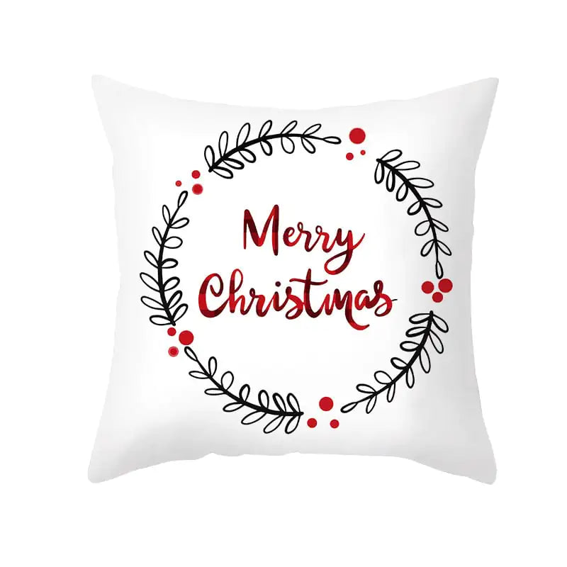 Holiday Cheer Cartoon Pillowcase
