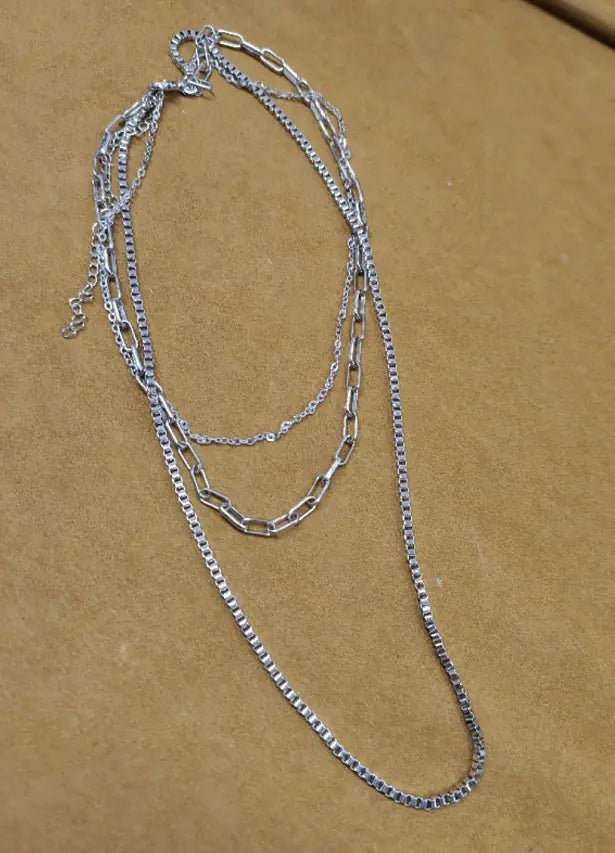 Triple Layer Steel Pendant