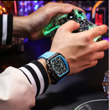 Men’s Quartz Six-Pin Strap Watch