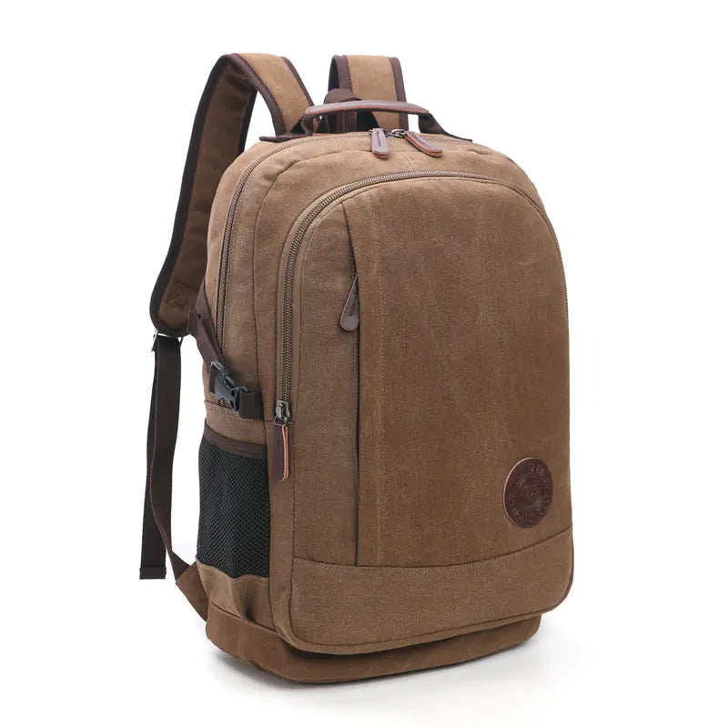 Durable High-Capacity Canvas Backpack