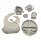 Infant Self-Feeding Silicone Set
