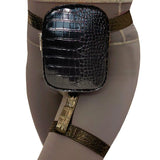 VibeStrap Faux Leather Leg Bag