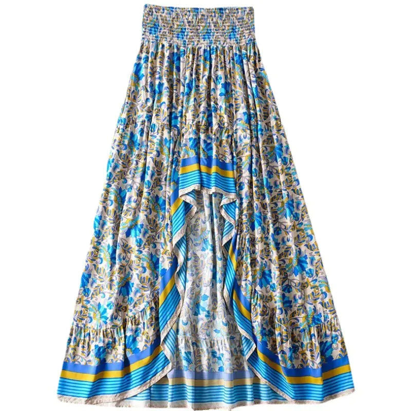 Chic Floral Beach Skirt for Women