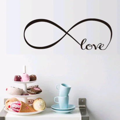 Chic Love Geometric Wall Sticker