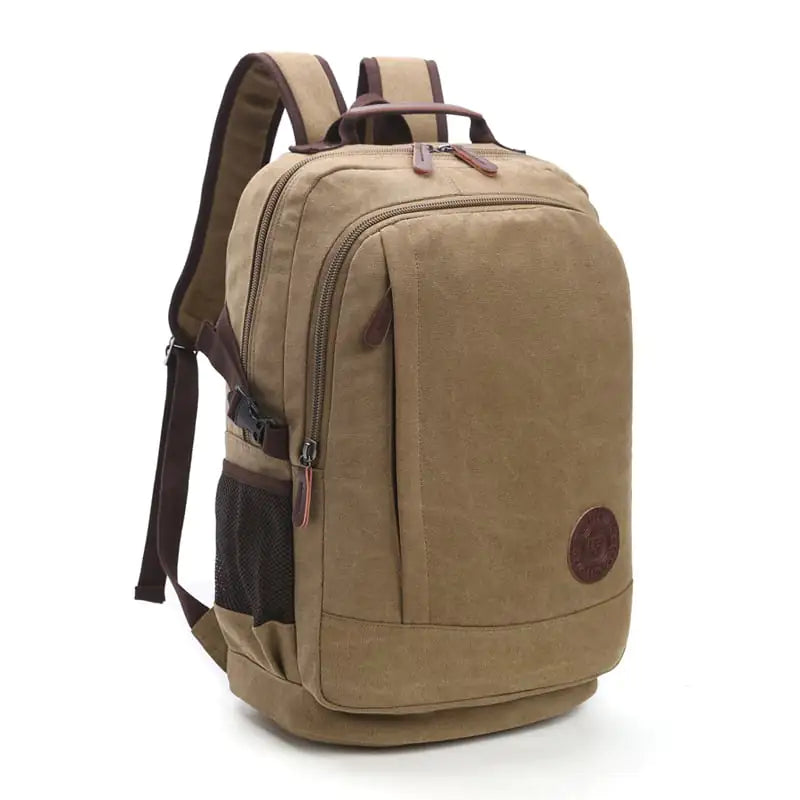 Durable High-Capacity Canvas Backpack