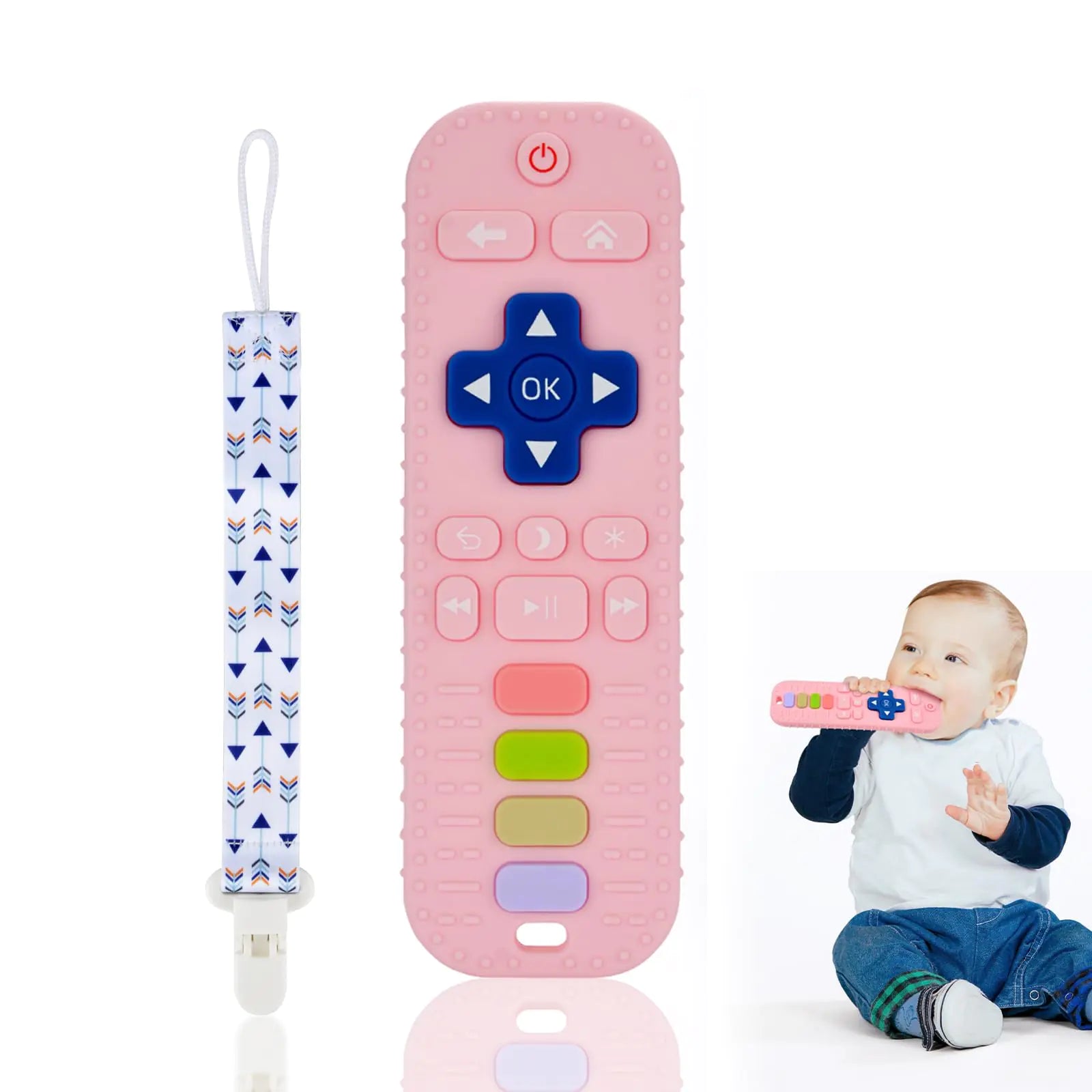 Silicone Remote Teether for Babies