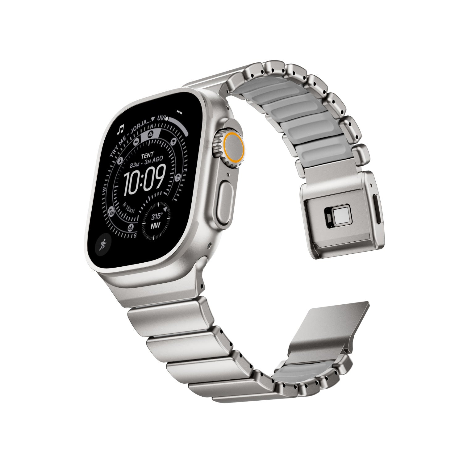 Magnetic Silicone Watch Strap for Apple Watch
