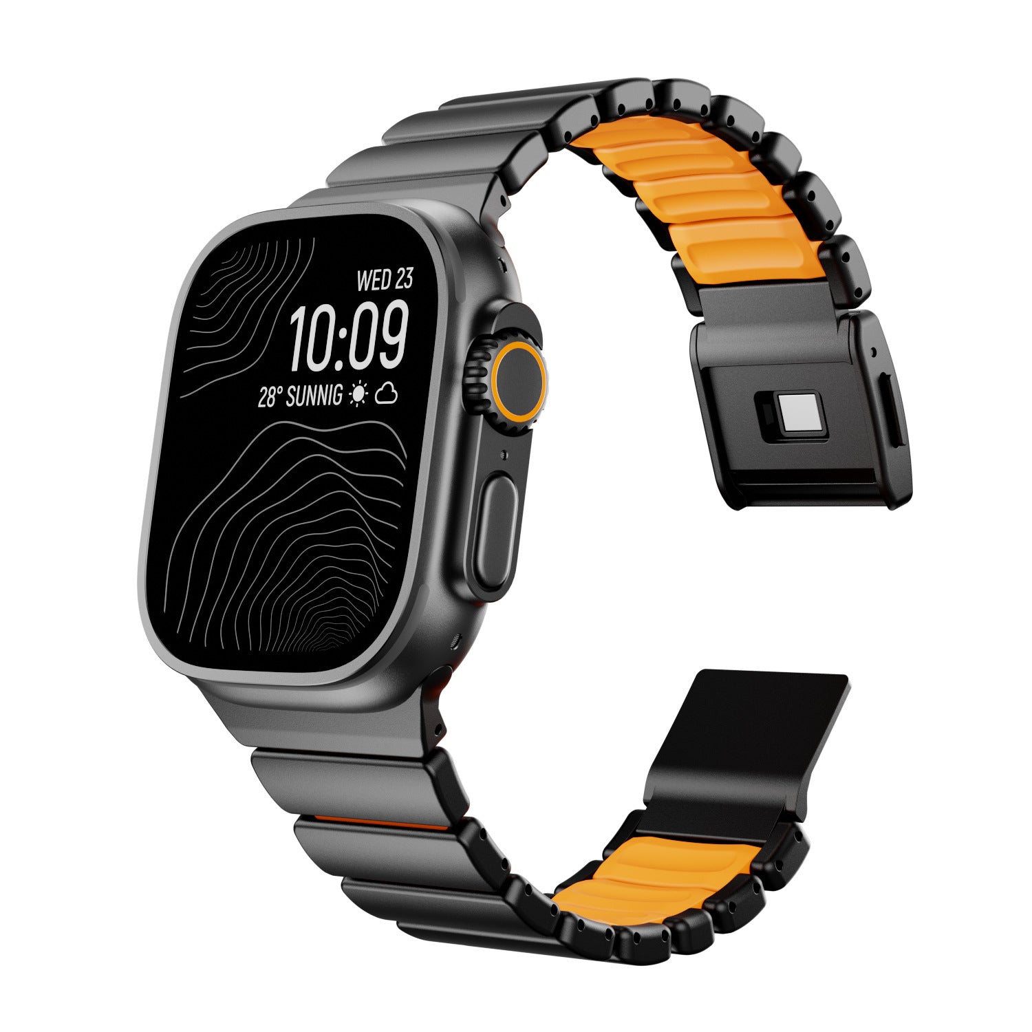 Magnetic Silicone Watch Strap for Apple Watch