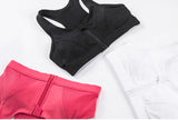 Active-Fit Zippered Sports Bra