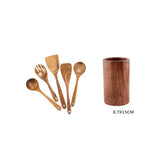 Acacia Kitchen Spatula Set