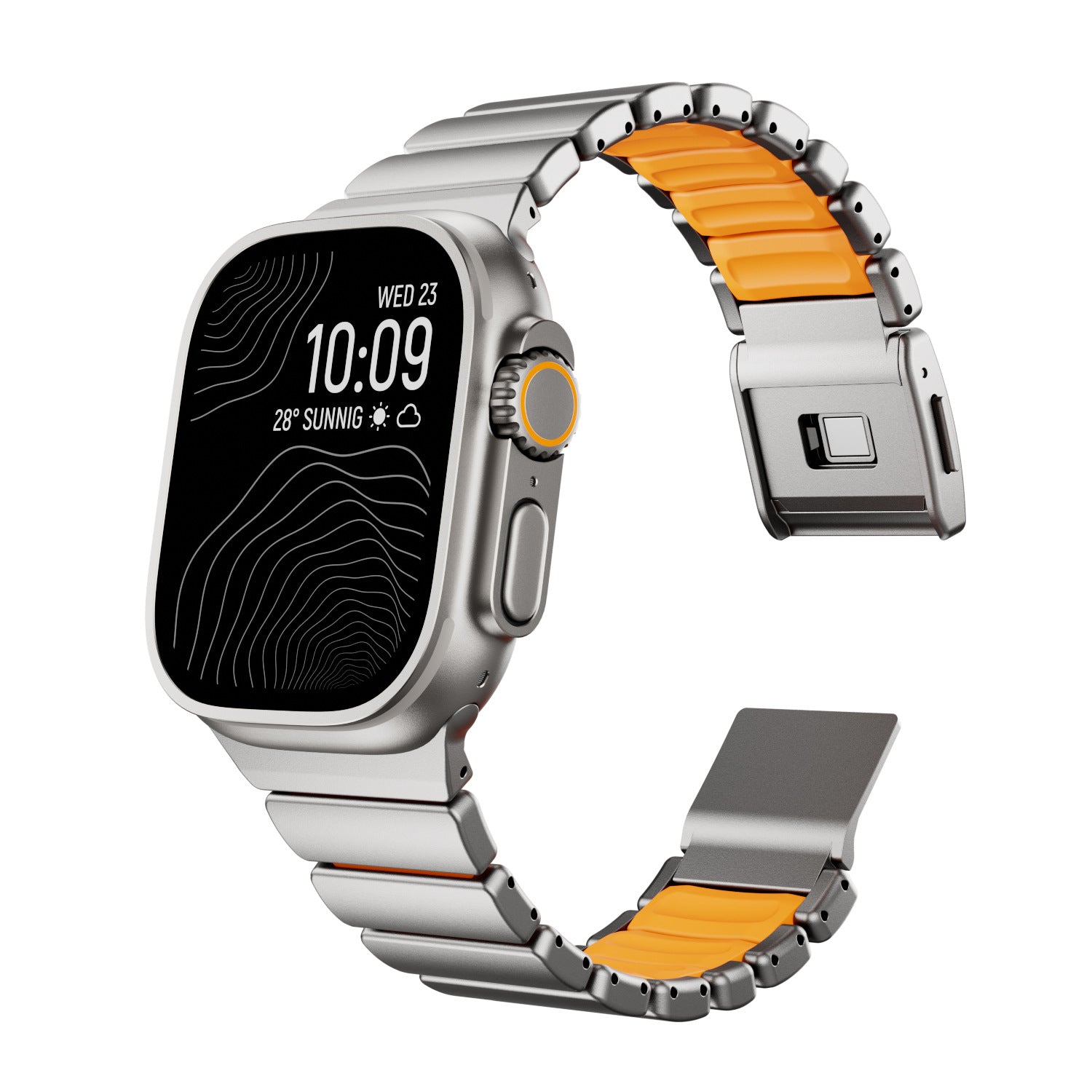 Magnetic Silicone Watch Strap for Apple Watch