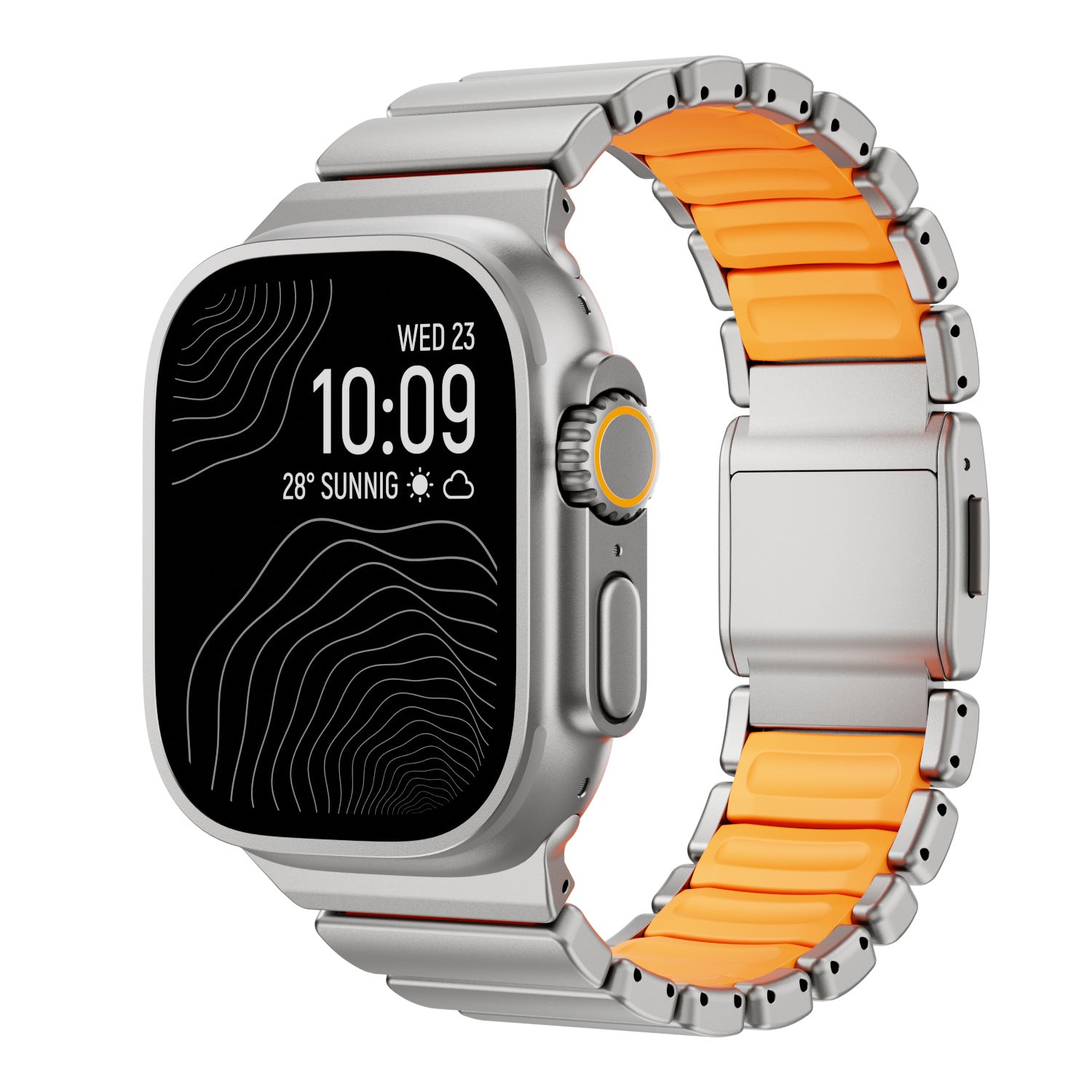 Magnetic Silicone Watch Strap for Apple Watch