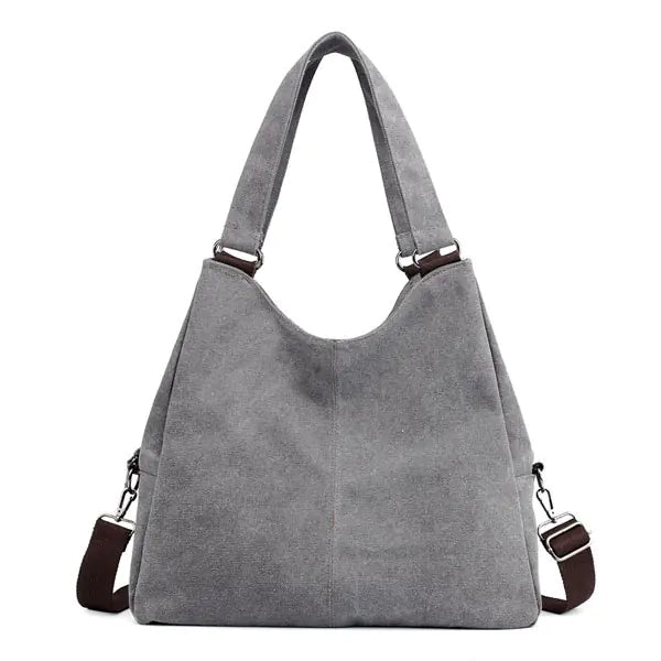 Chic Canvas Crossbody Tote