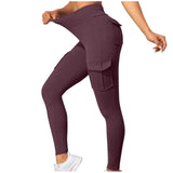 Pocketed Butt Lift High Waist Leggings