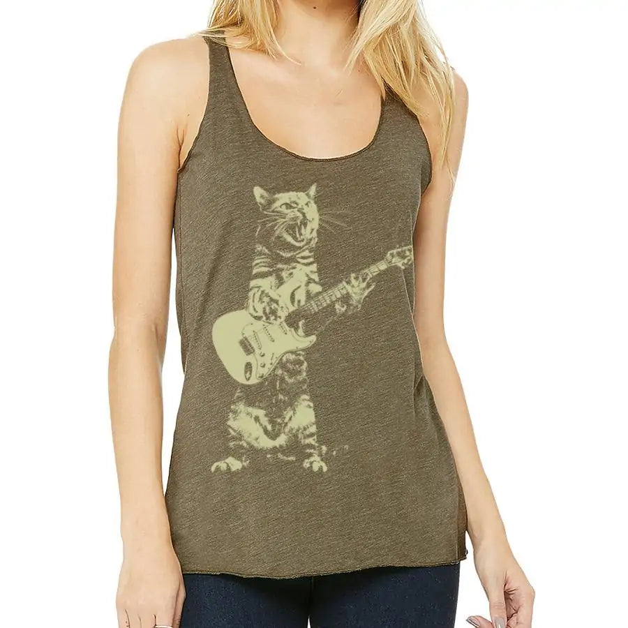 Rocking Cat Guitar Tank