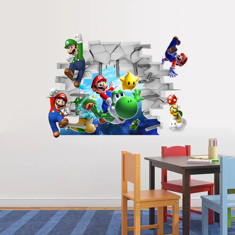 Mario Adventure Wall Murals
