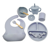 Infant Self-Feeding Silicone Set