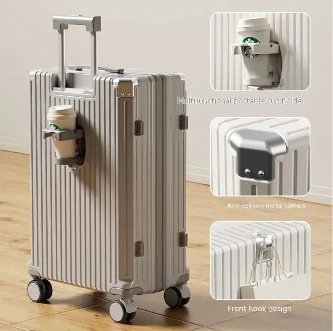 Luxury Leather Travel Set