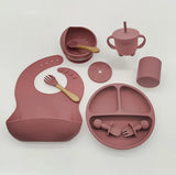 Infant Self-Feeding Silicone Set