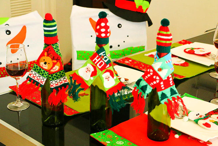 Holiday Wine Bottle Dress-Ups