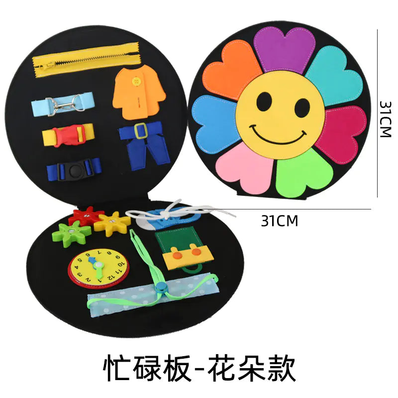 Montessori Dress Up Felt Board for Toddlers