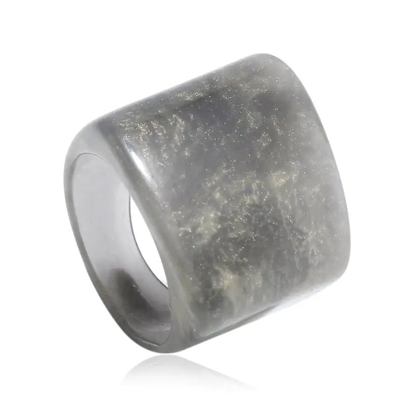 Classic Geometric Acrylic Ring