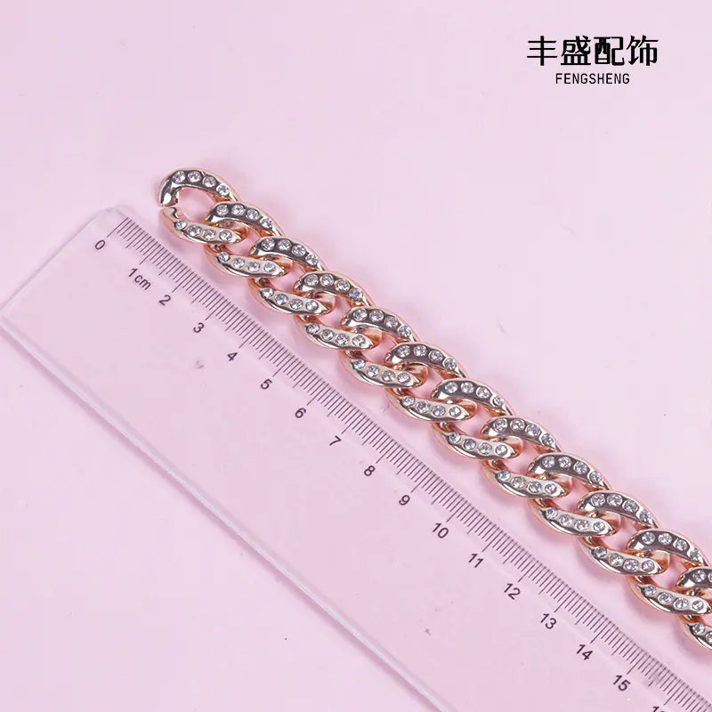 Elegant Acrylic Rhinestone Chains