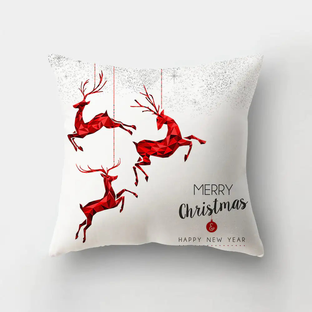 Holiday Cheer Cartoon Pillowcase