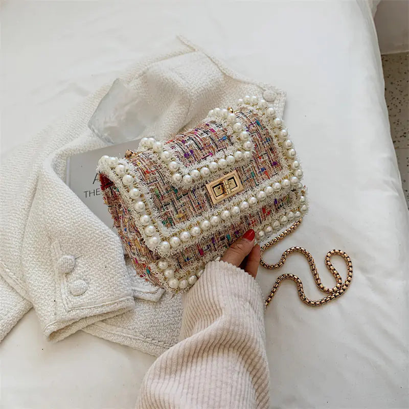 Trendy Western Chain Shoulder Bag