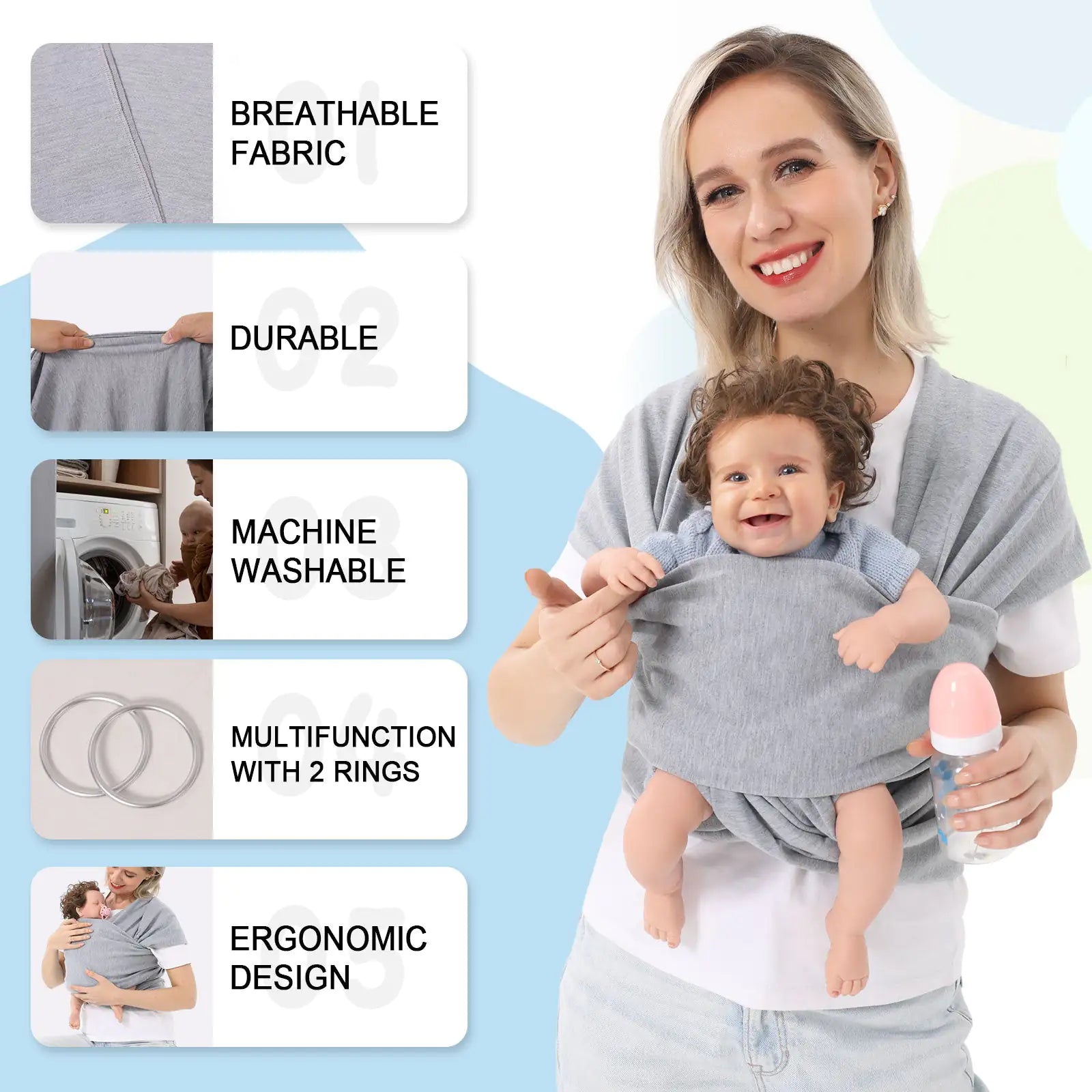 FlexiWrap Baby Carrier