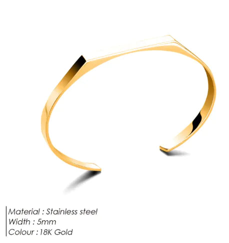 Stainless Elegance Men’s Bracelet