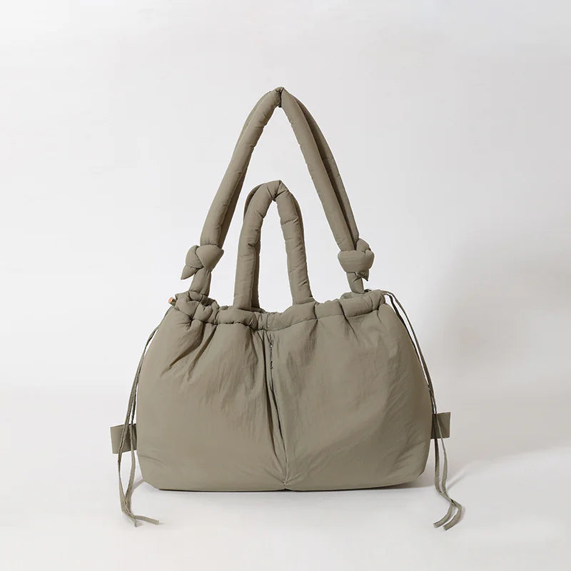 Trendy Cotton Shoulder Bag