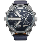Oulm Dual Zone Luxury Men's Watch