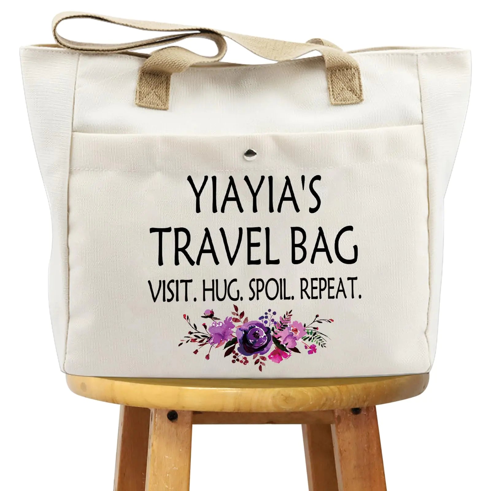 YaYa Chic Canvas Tote for Grandmas