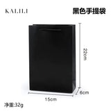 Elegant Black Velvet Jewelry Organizer Set