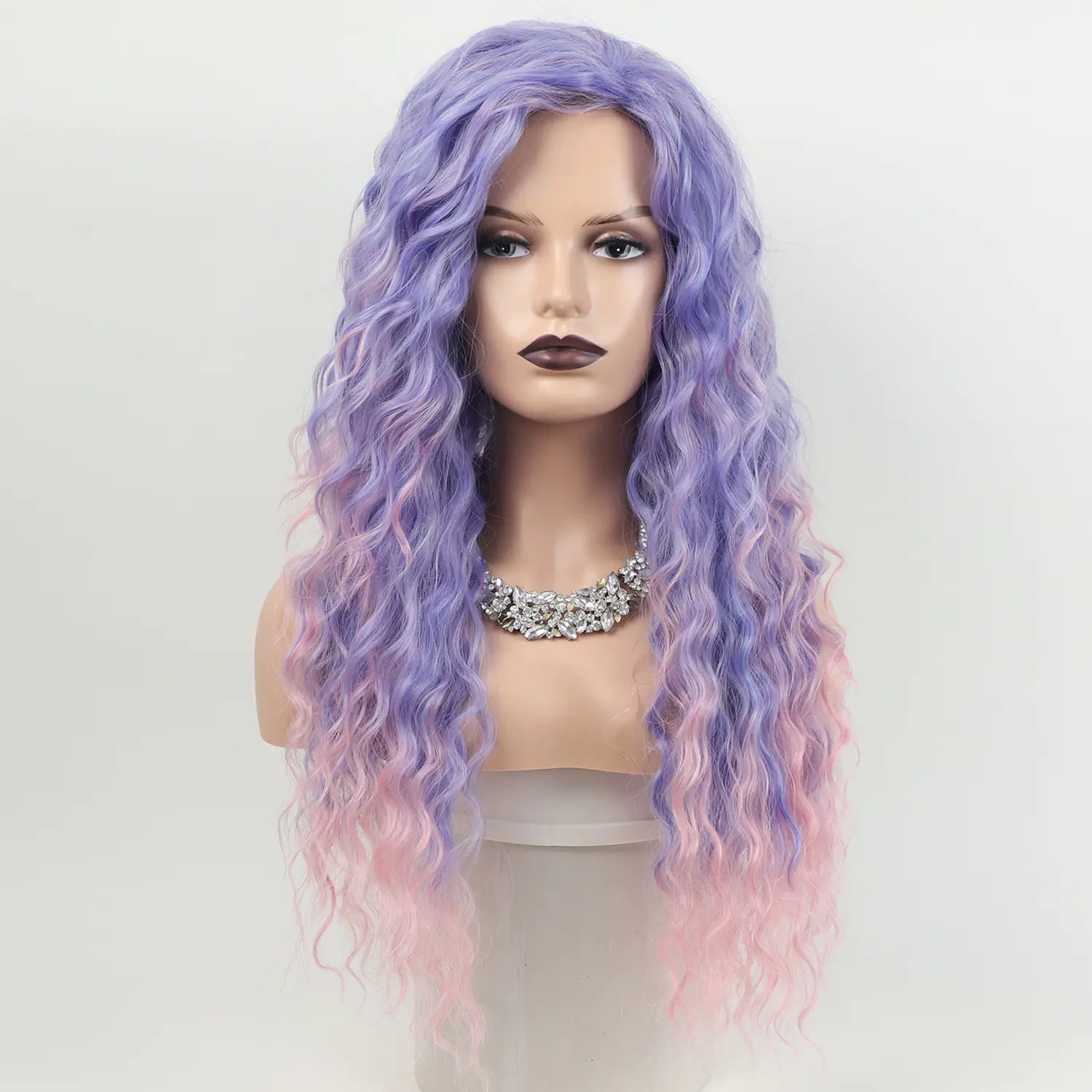 Glamorous Long Blonde Gradient Wig