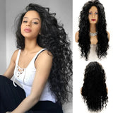 Glamorous Long Blonde Gradient Wig