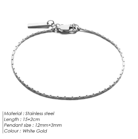Modern Steel Gent's Bracelet