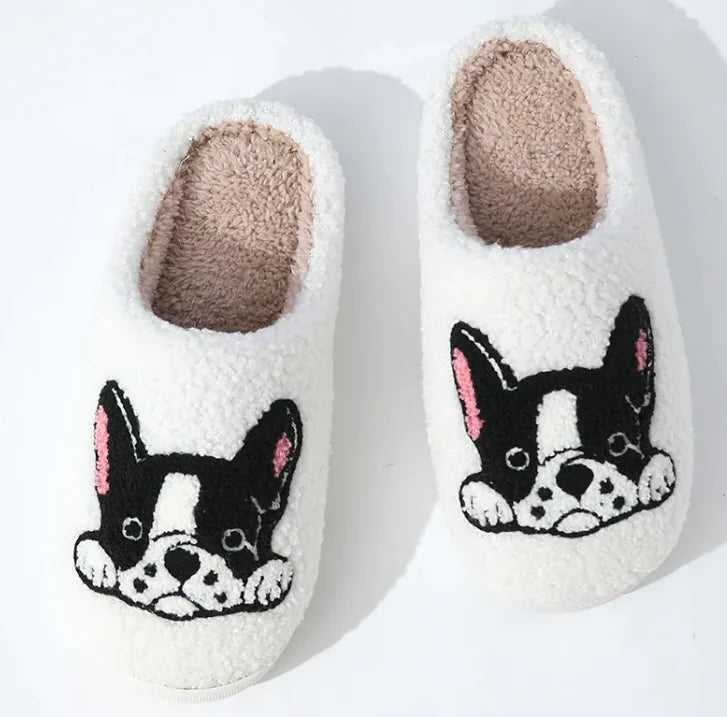 Puppy Plush Slippers