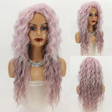 Glamorous Long Blonde Gradient Wig